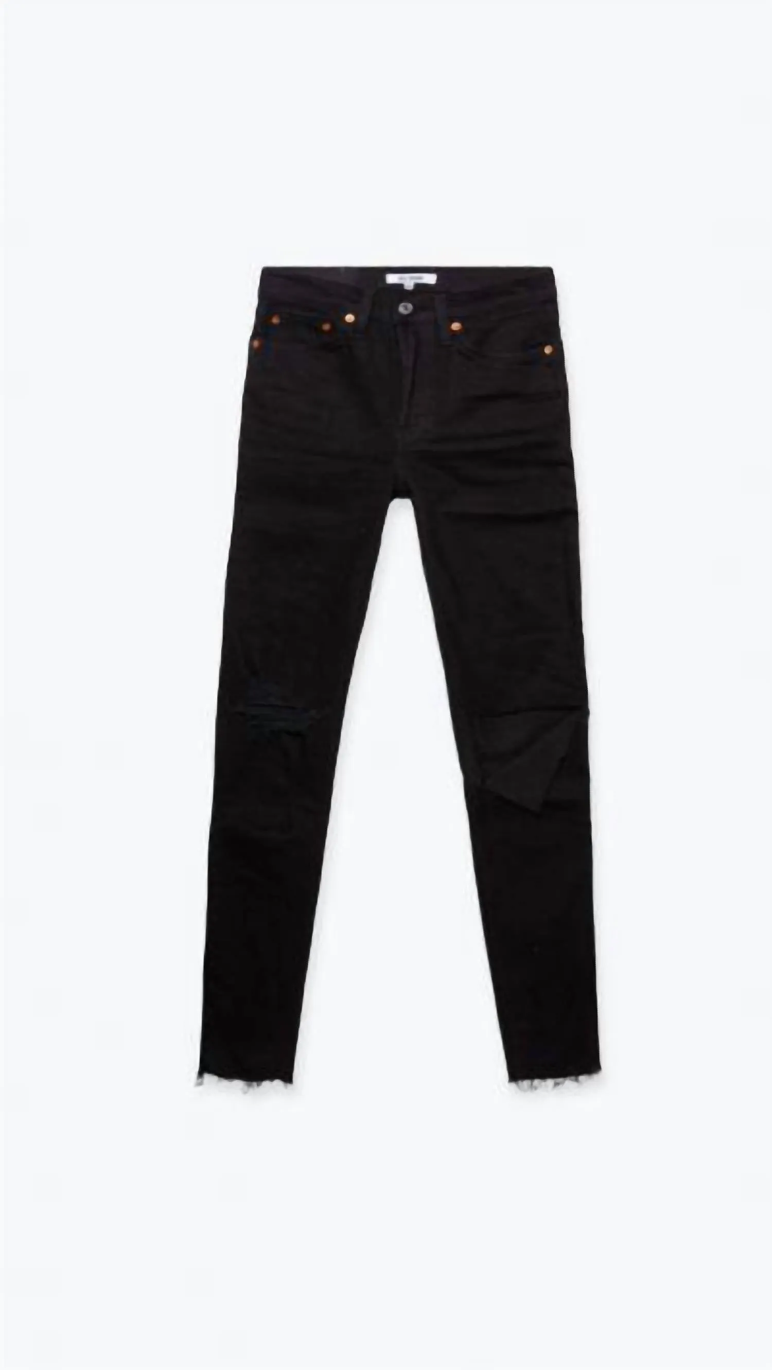 90's High Rise Ankle Crop