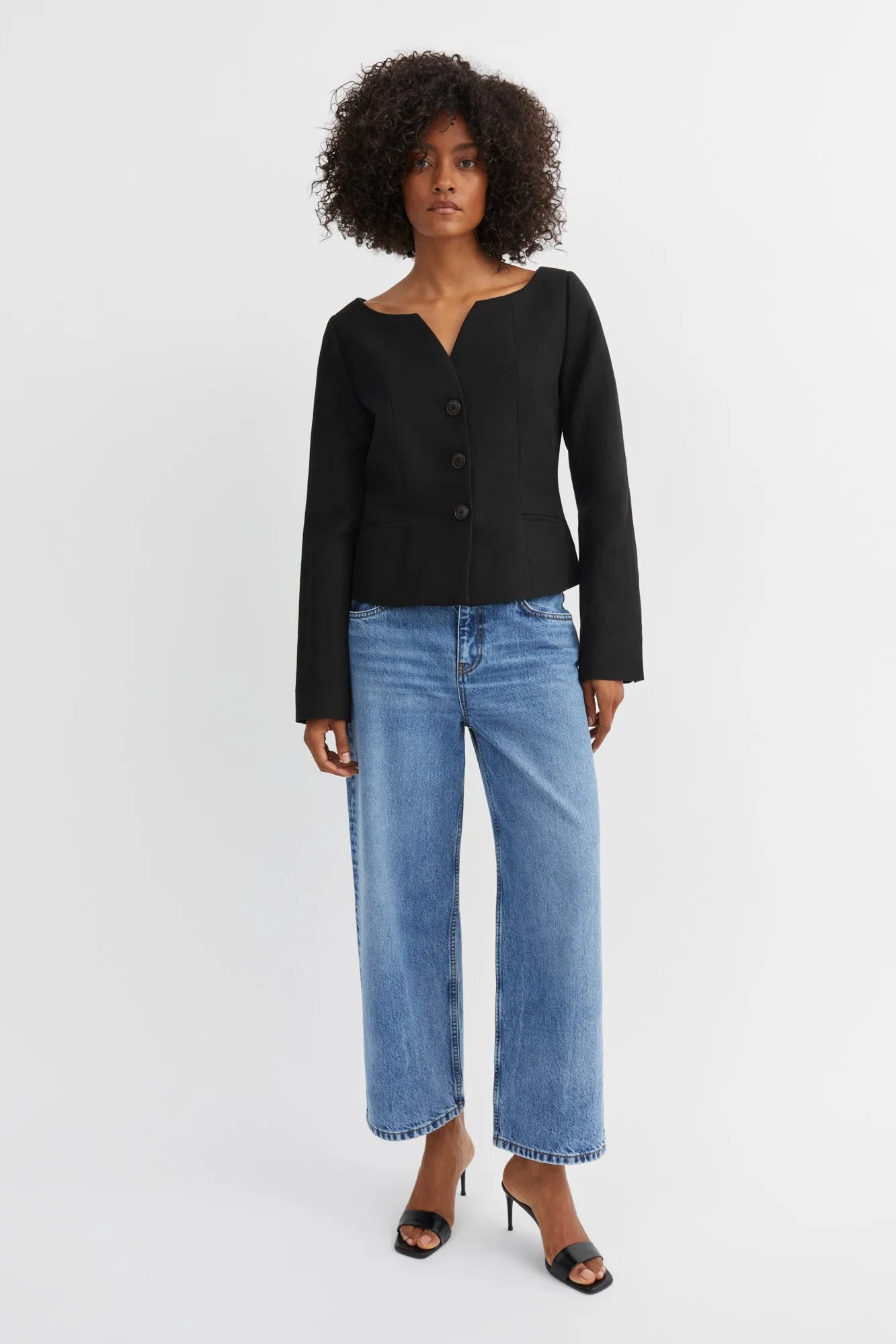 Athena blazer - Black