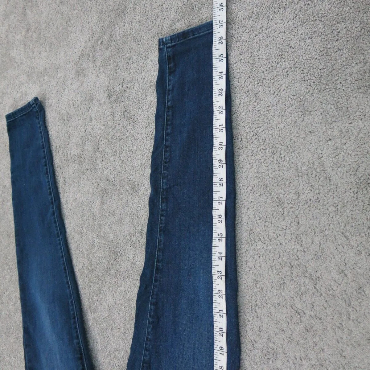 Banana Republic Womens Jeans Skinny Leg Mid Rise Stretch Denim Blue Size 28