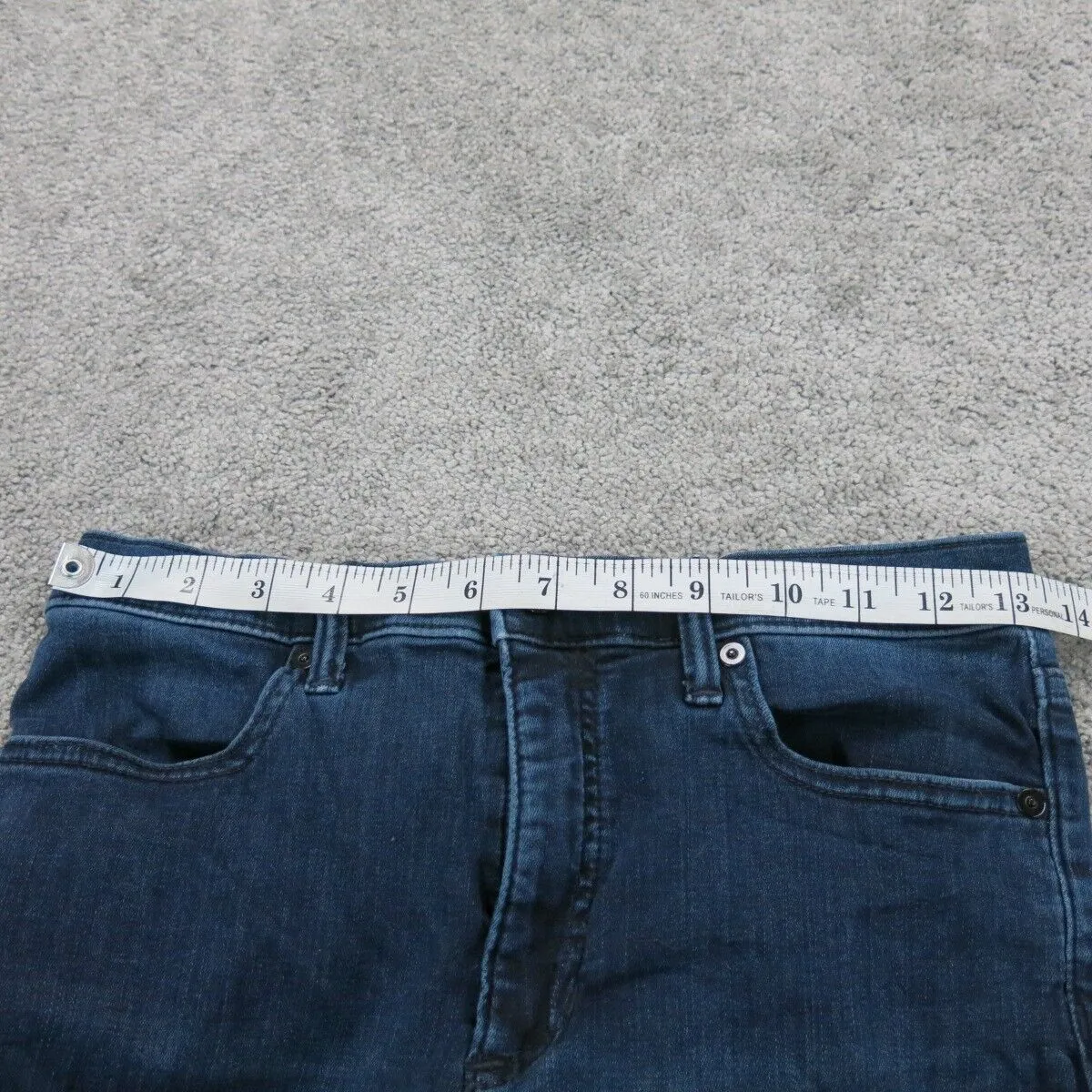 Banana Republic Womens Jeans Skinny Leg Mid Rise Stretch Denim Blue Size 28