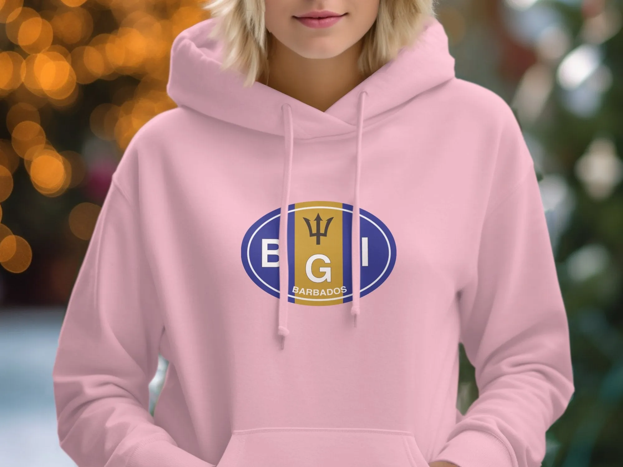 Barbados Vacation Flag Hoodie for Vibrant Island Lovers