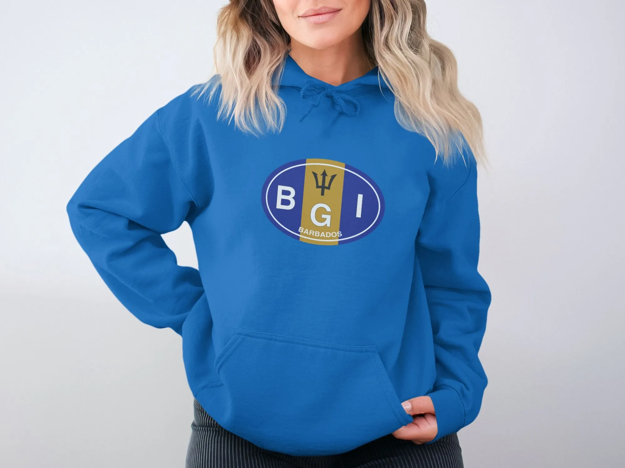 Barbados Vacation Flag Hoodie for Vibrant Island Lovers