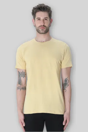 Beige T-shirt for men