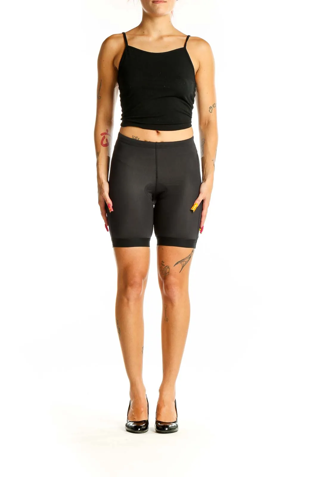 Black Performance Cycling Shorts
