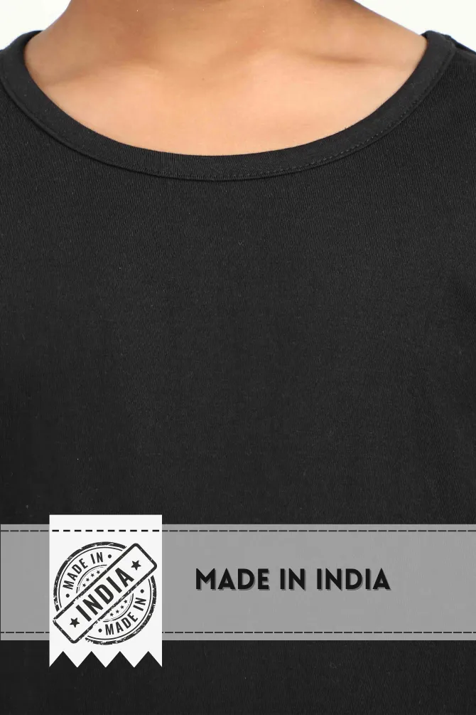 Black T-shirt for girl