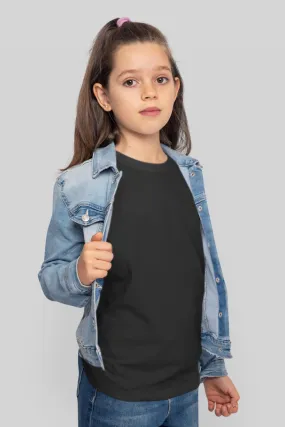 Black T-shirt for girl