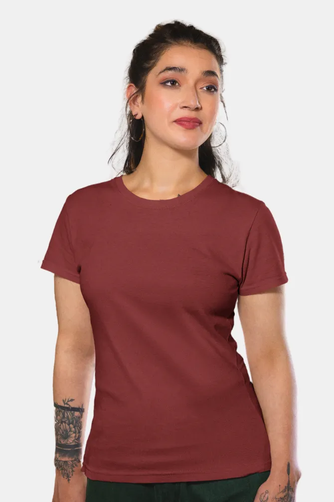 Brick Red T-shirt for women