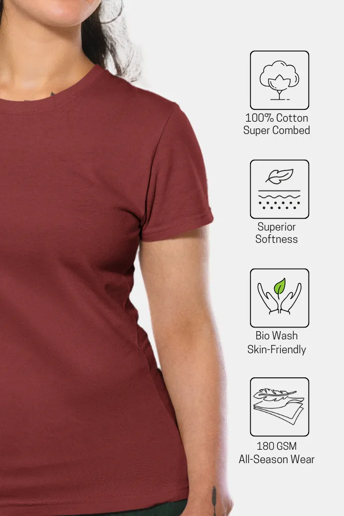 Brick Red T-shirt for women