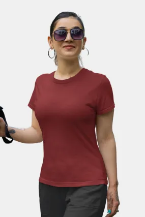 Brick Red T-shirt for women