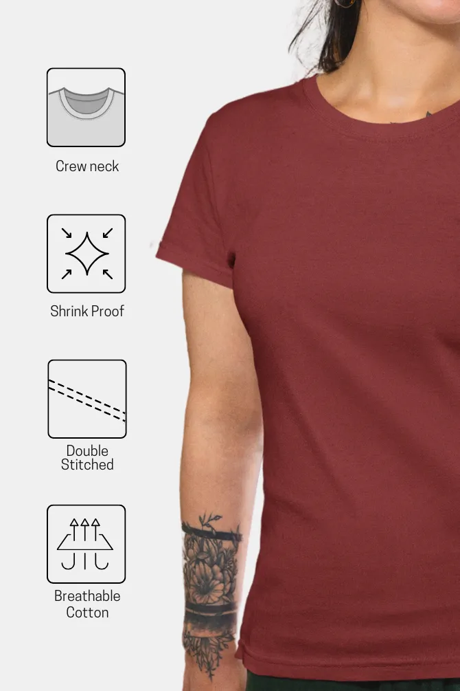 Brick Red T-shirt for women