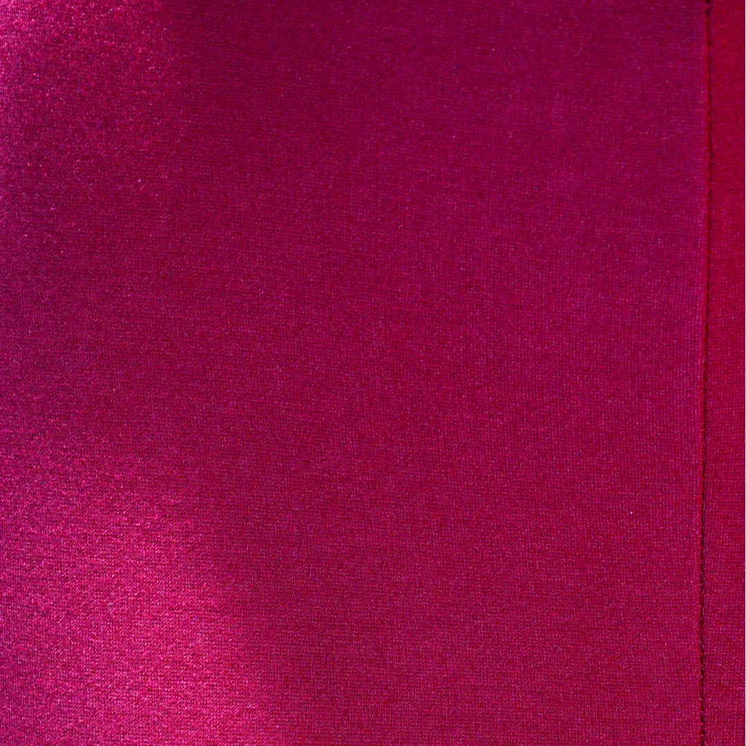Burgundy Elastic Leggings