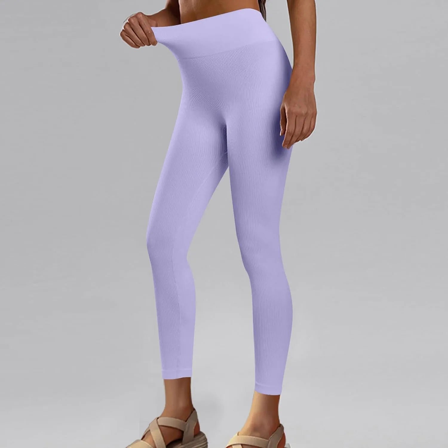 Butt Lifting Leggings for Women Tummy Control Seamless Leggings Booty High Waisted Workout Yoga Fitness Pants