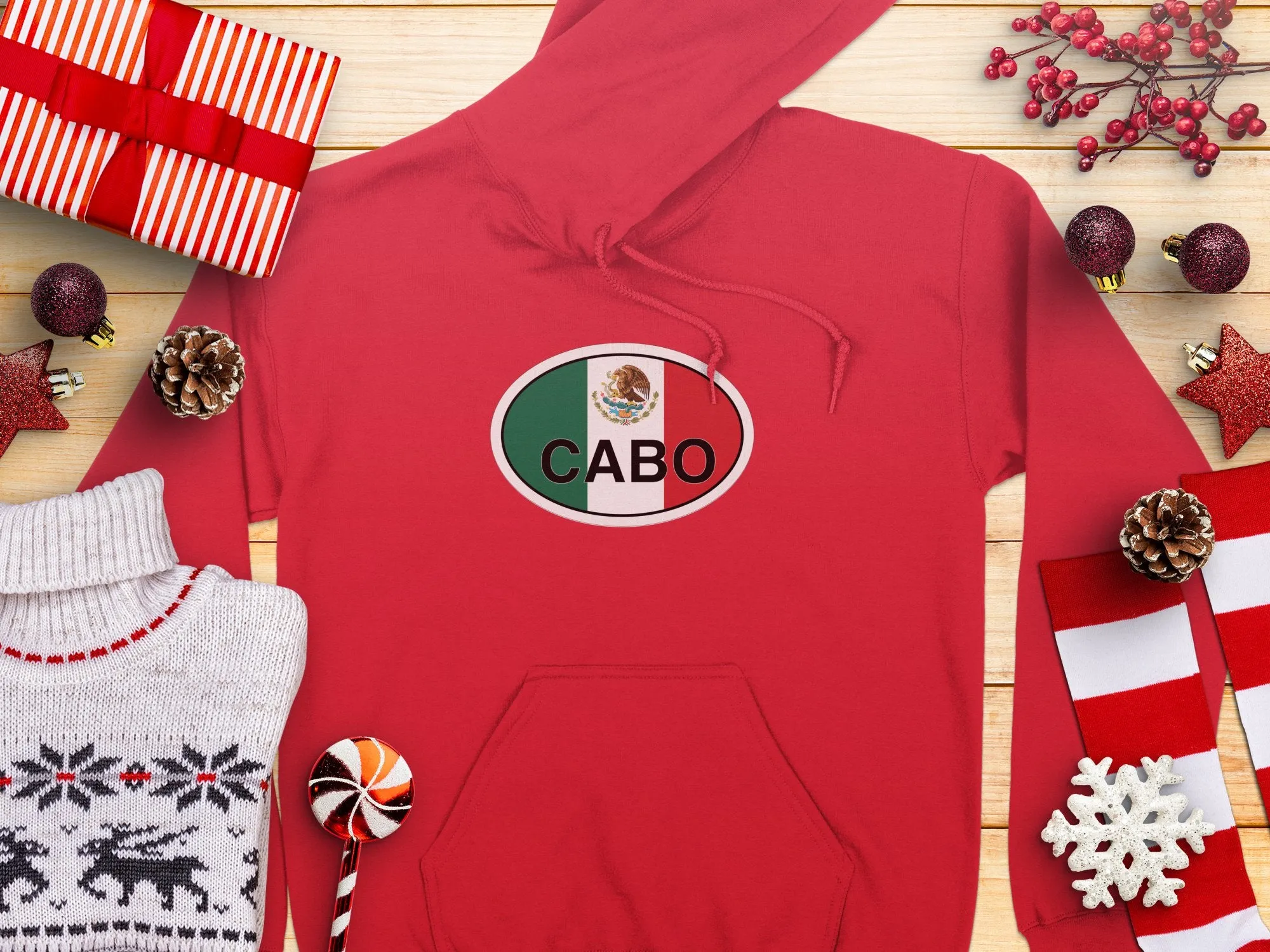 Cabo Vacation Flag Hoodie for Mexican Paradise Lovers
