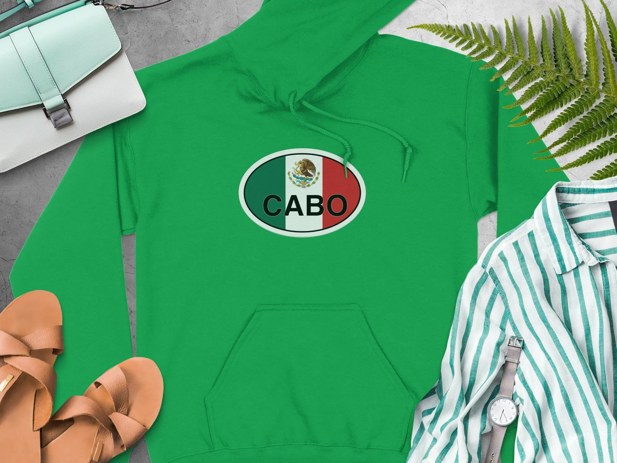 Cabo Vacation Flag Hoodie for Mexican Paradise Lovers