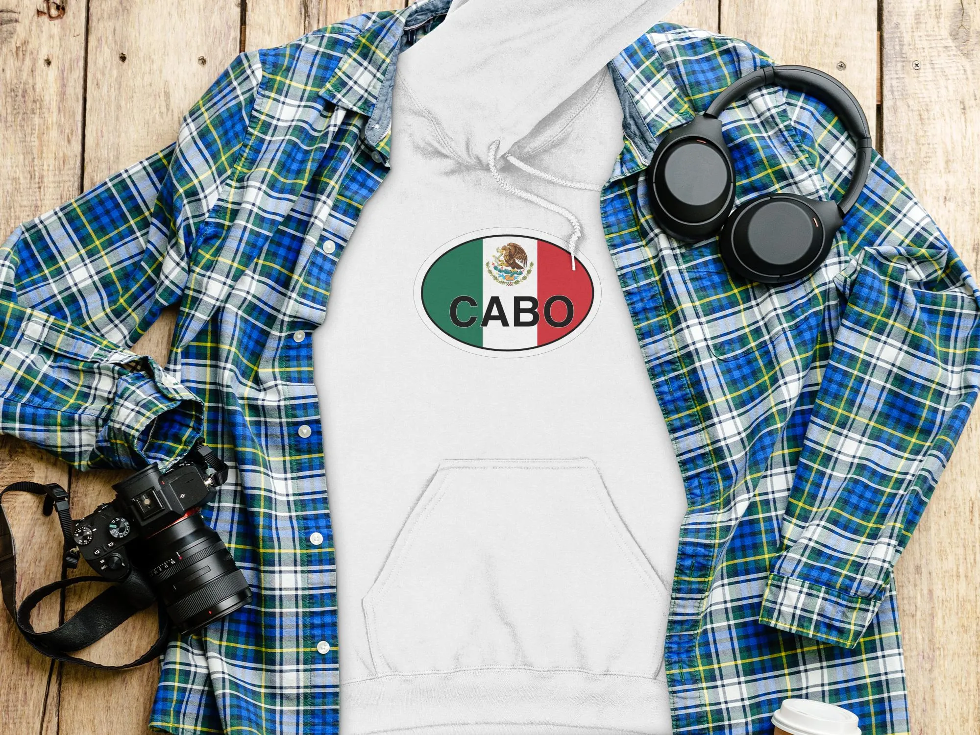 Cabo Vacation Flag Hoodie for Mexican Paradise Lovers