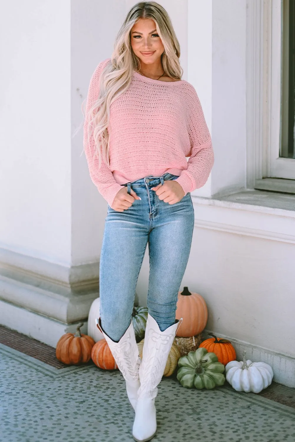 Casual Hooded Sweater with Drawstrings