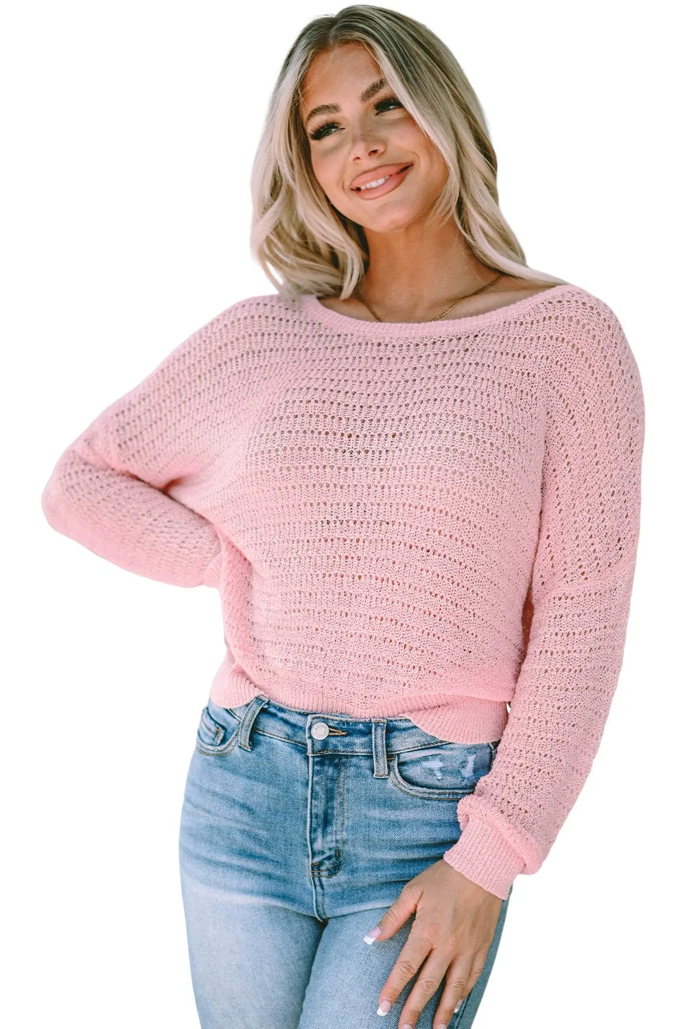 Casual Hooded Sweater with Drawstrings