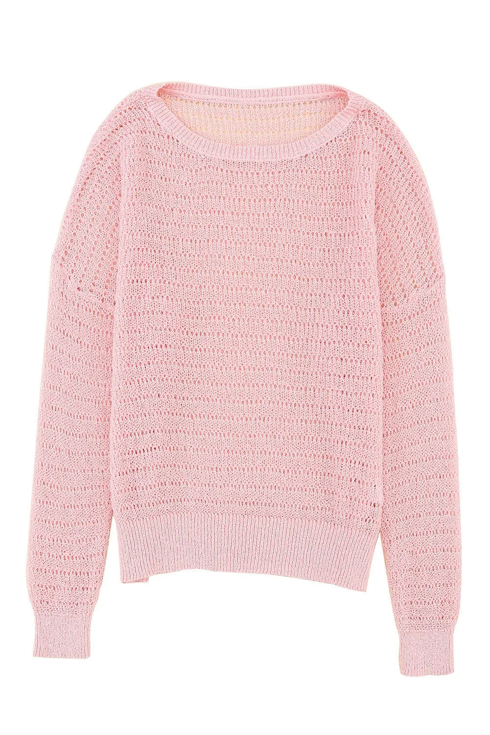 Casual Hooded Sweater with Drawstrings