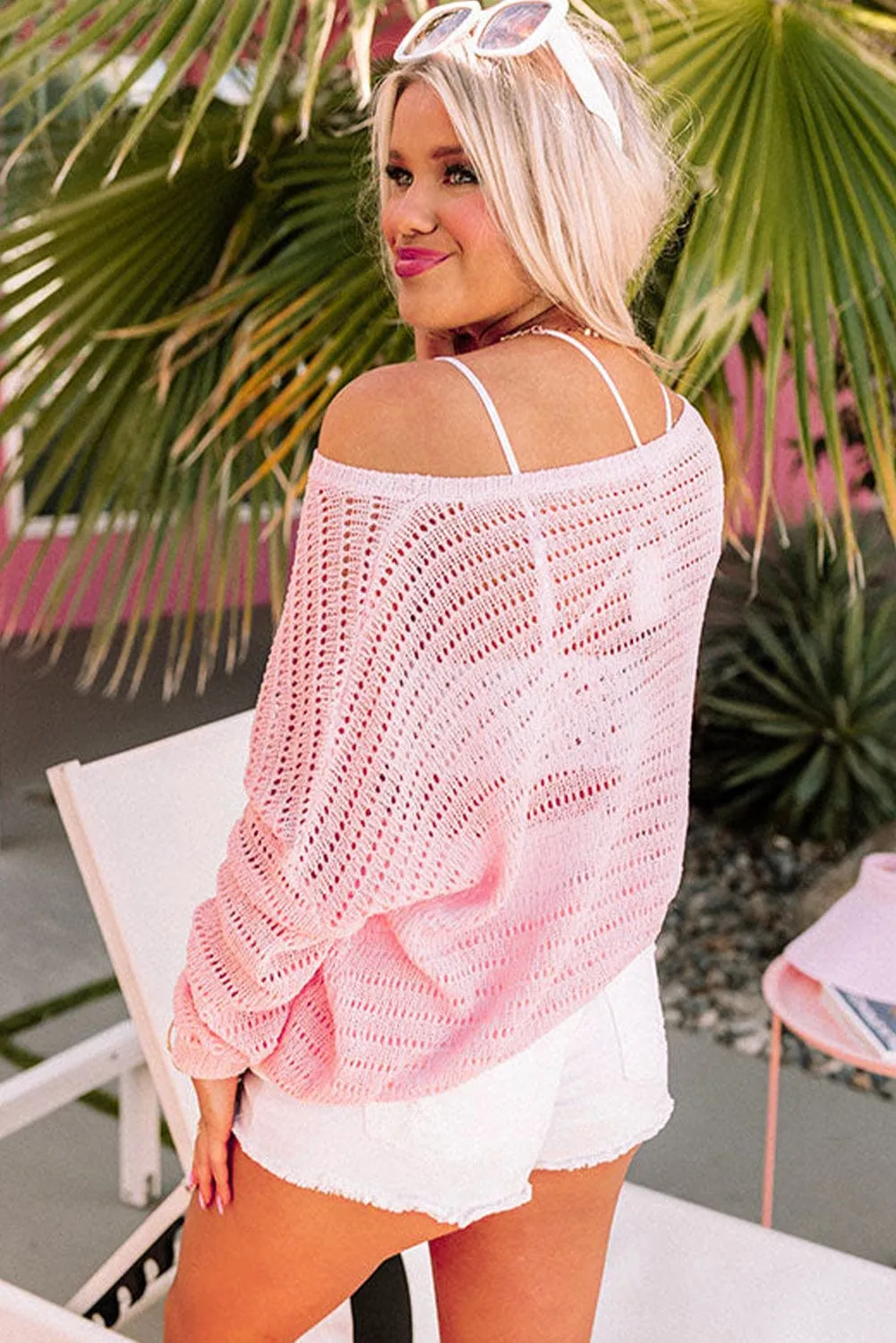 Casual Hooded Sweater with Drawstrings