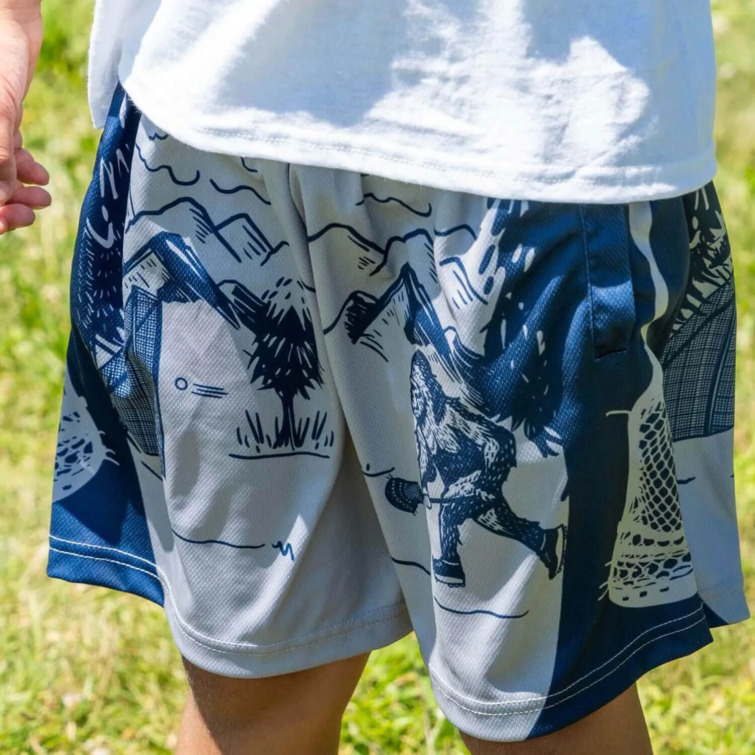ChalkTalkSPORTS Lacrosse Performance Shorts - Lacrosse Athletic Shorts - Adult & Youth Sizes