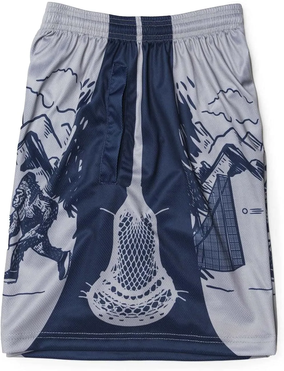 ChalkTalkSPORTS Lacrosse Performance Shorts - Lacrosse Athletic Shorts - Adult & Youth Sizes