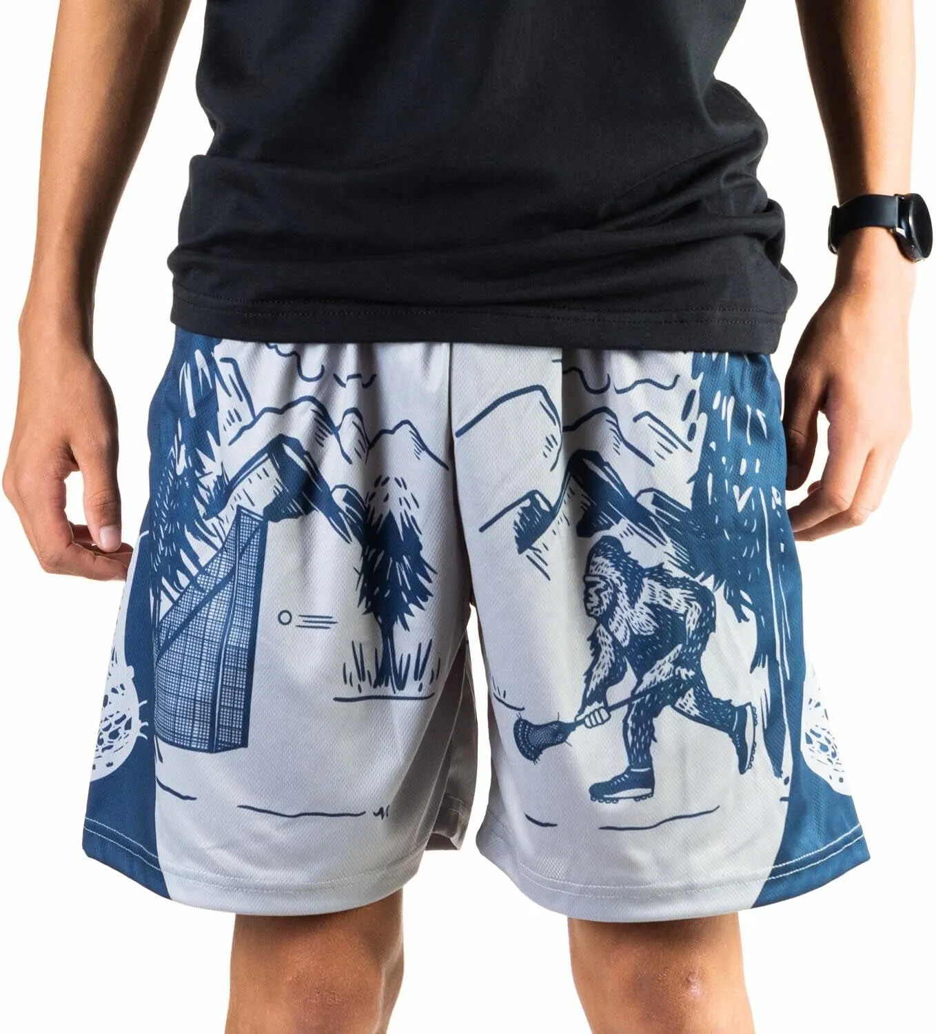 ChalkTalkSPORTS Lacrosse Performance Shorts - Lacrosse Athletic Shorts - Adult & Youth Sizes