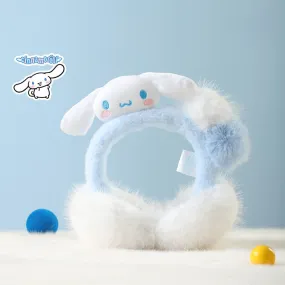 Cinnamoroll Plush Pom-poms Earmuffs