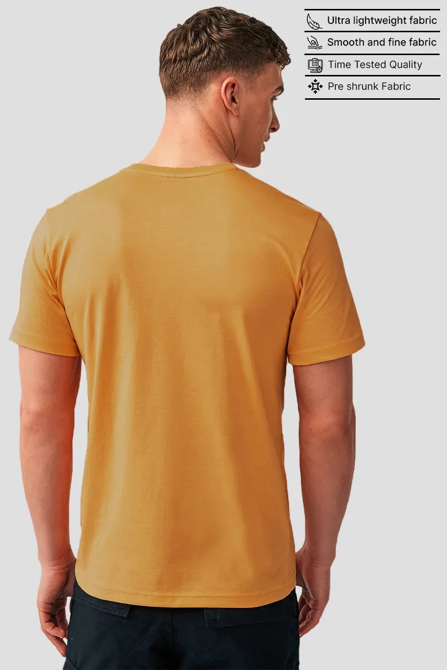 Classic Crew in Mustard