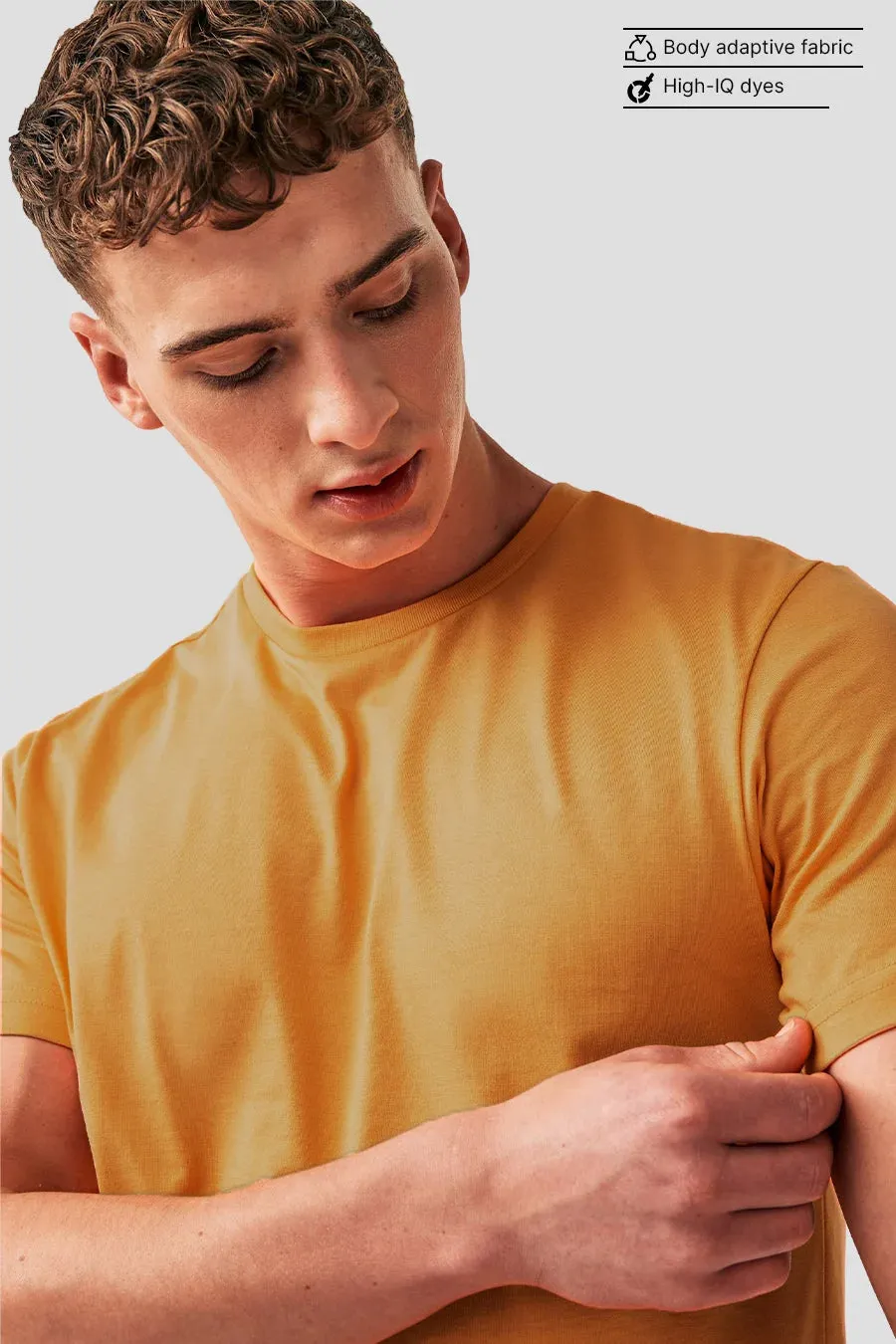 Classic Crew in Mustard