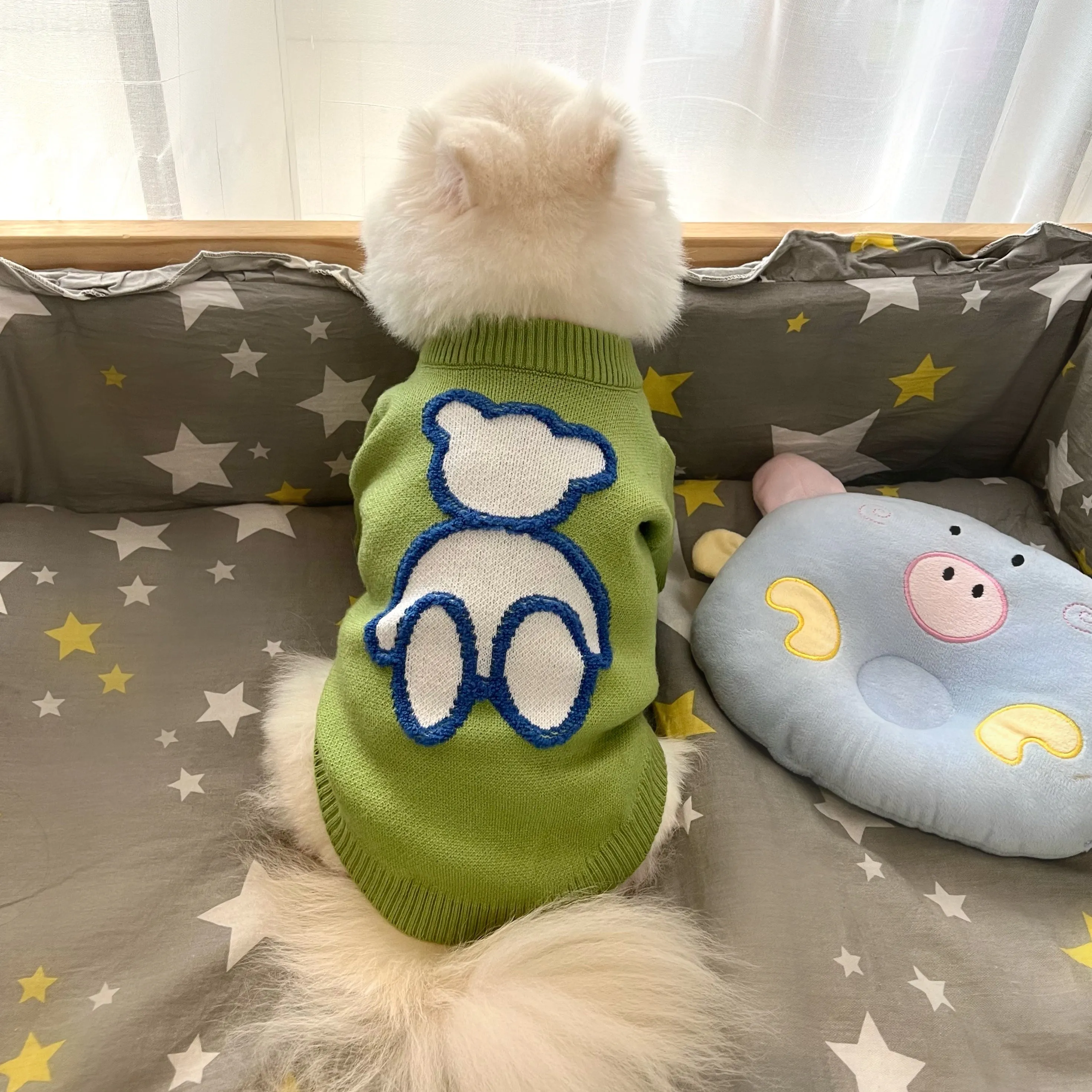 Fluffy Bear Pet Owner Matching Sweater