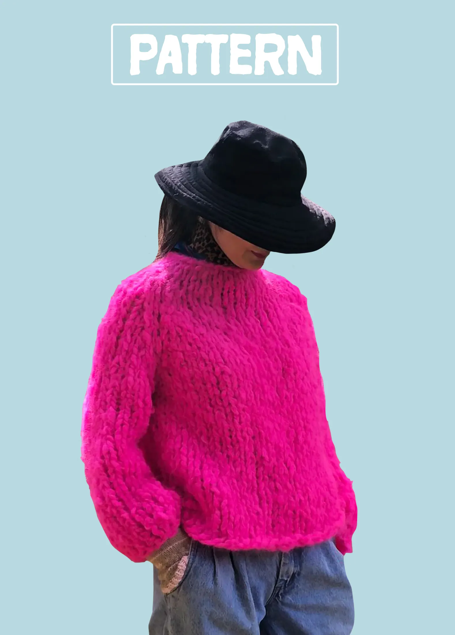 Fluffy Sweater PATTERN- Fluffy Alpaca