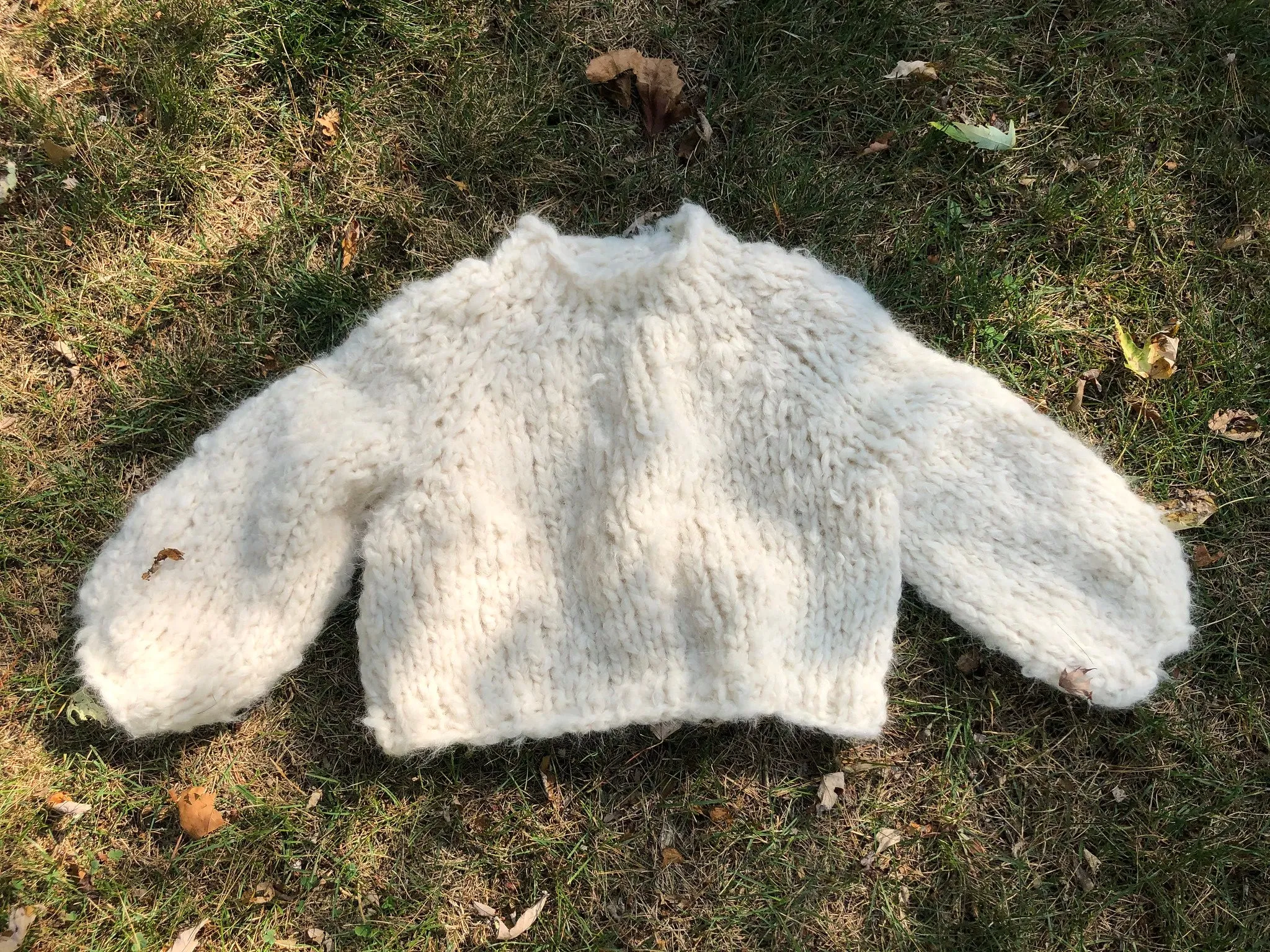 Fluffy Sweater PATTERN- Fluffy Alpaca
