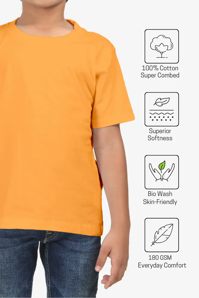 Golden Yellow T-shirt for boy