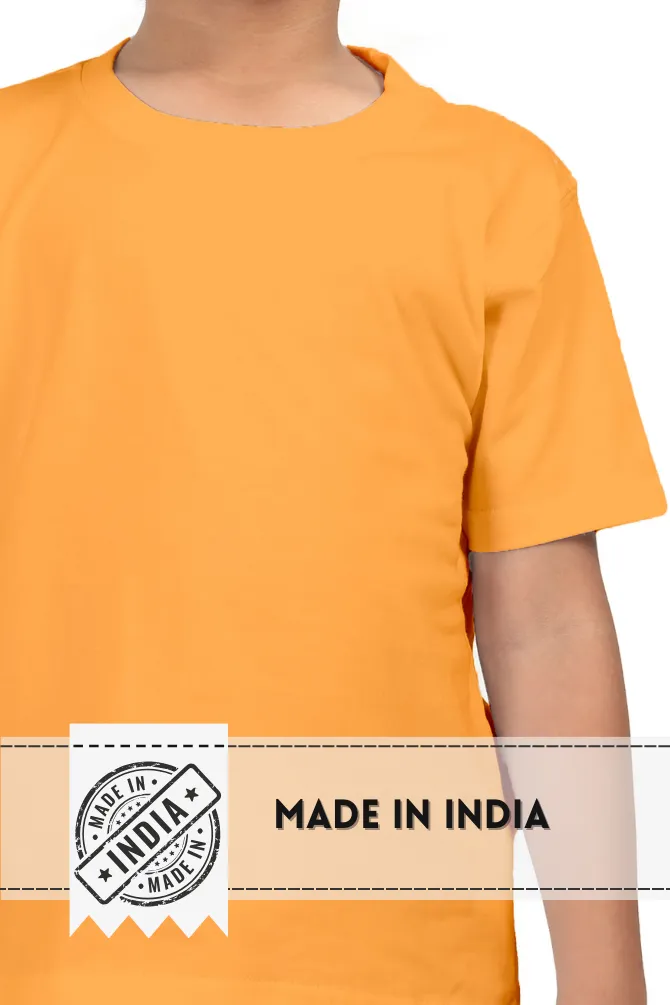 Golden Yellow T-shirt for boy