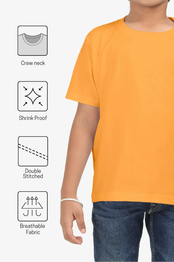 Golden Yellow T-shirt for boy