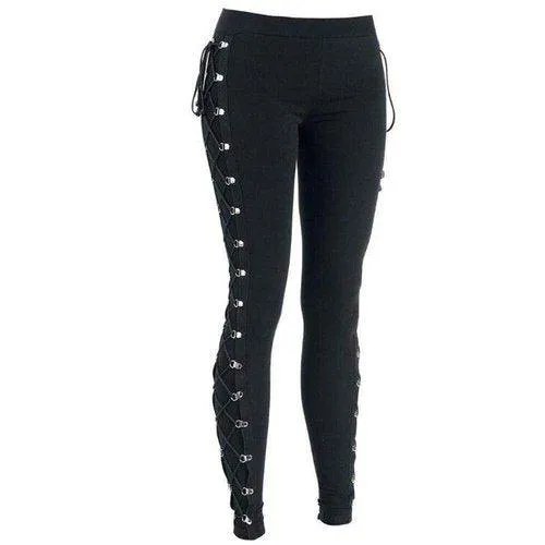 Gothic Skinny Elastic Trouser