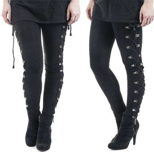 Gothic Skinny Elastic Trouser