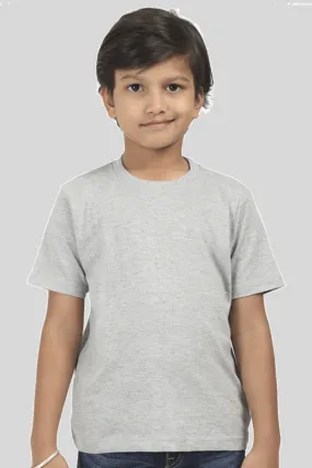 Grey Melange T-shirt for boy