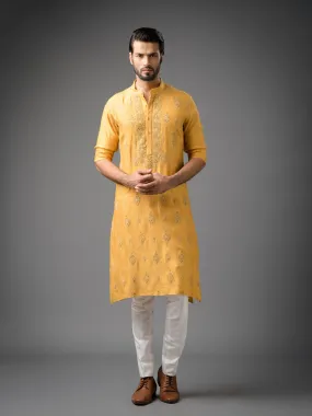 ICARUS SUN EMBROIDERED KURTA