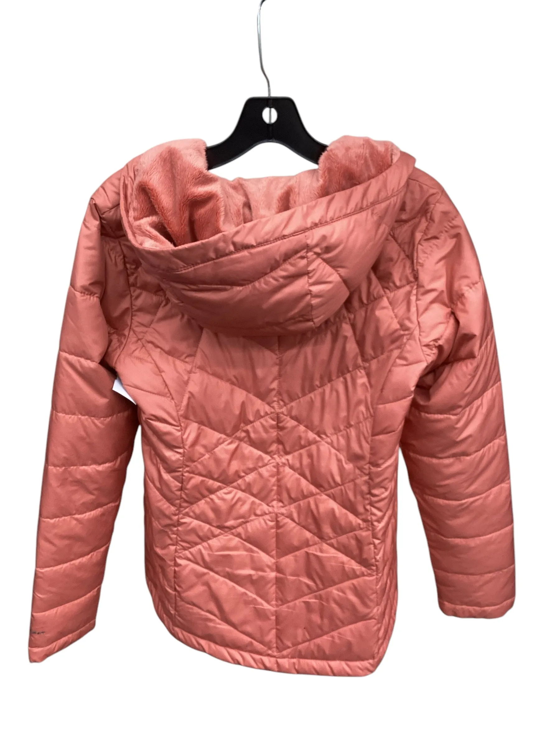 Jacket Puffer & Quilted By Columbia In Peach, Size: S