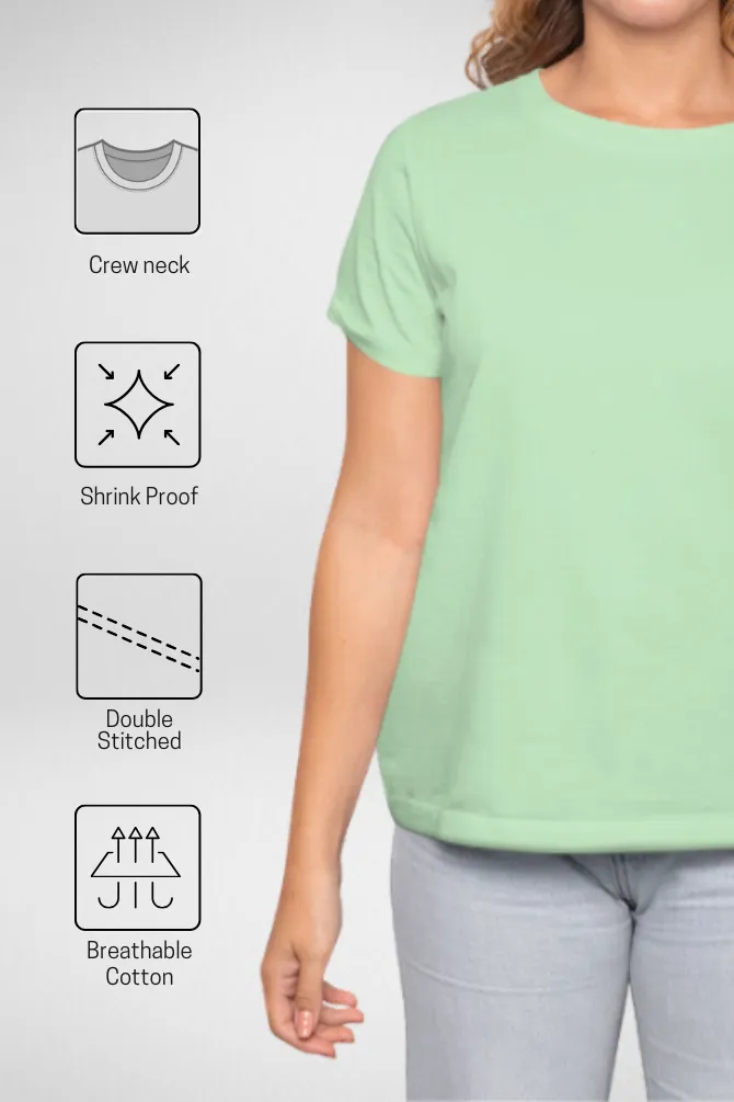 Jade Green T-shirt for women