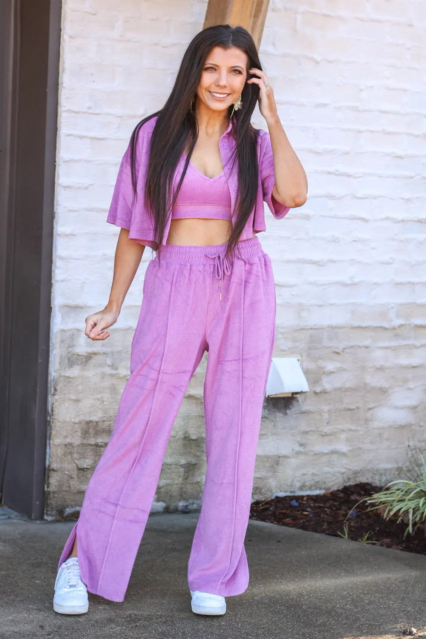 Jet Lag Sweatpants Set