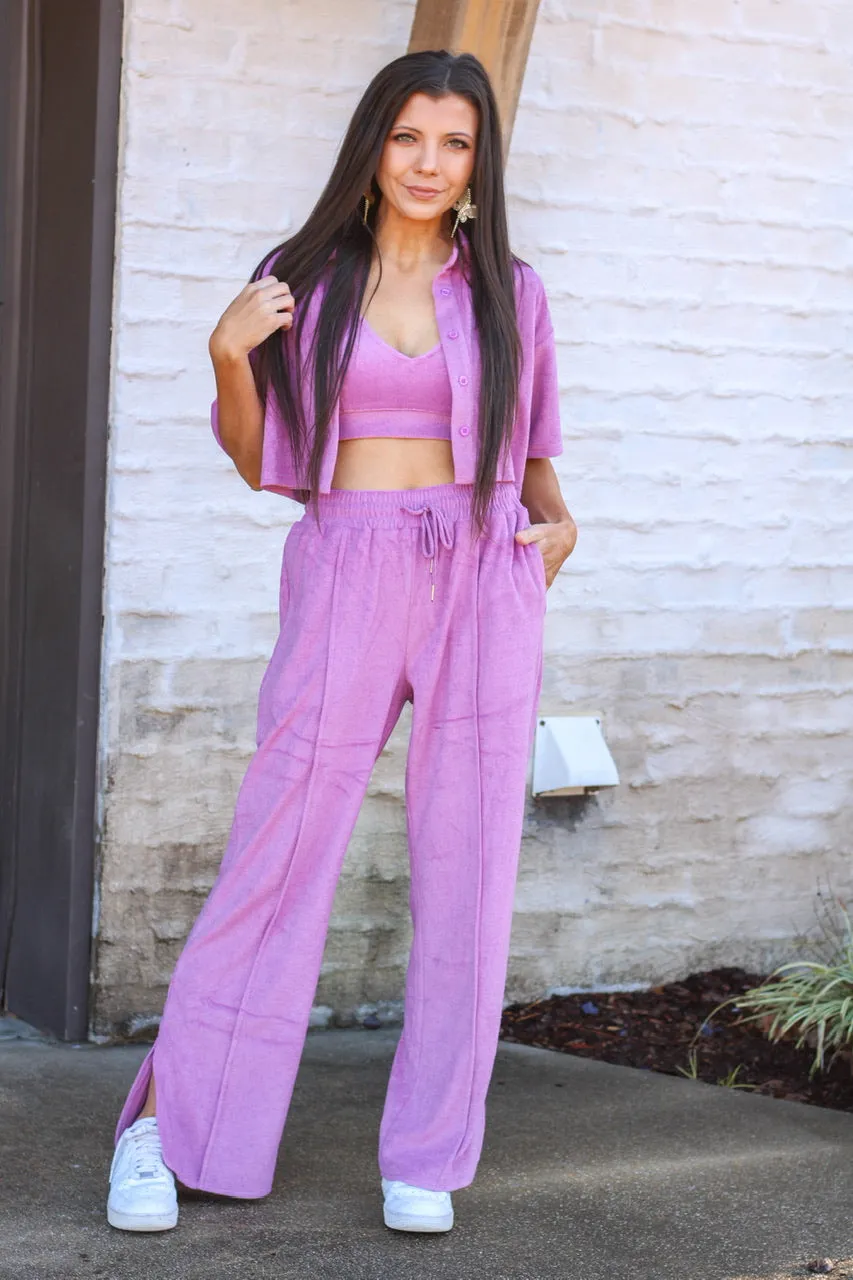 Jet Lag Sweatpants Set