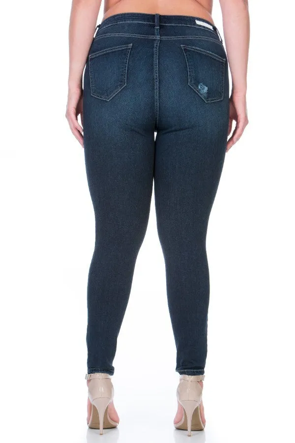 Last Call Queen Size Dark Skinny Jeans