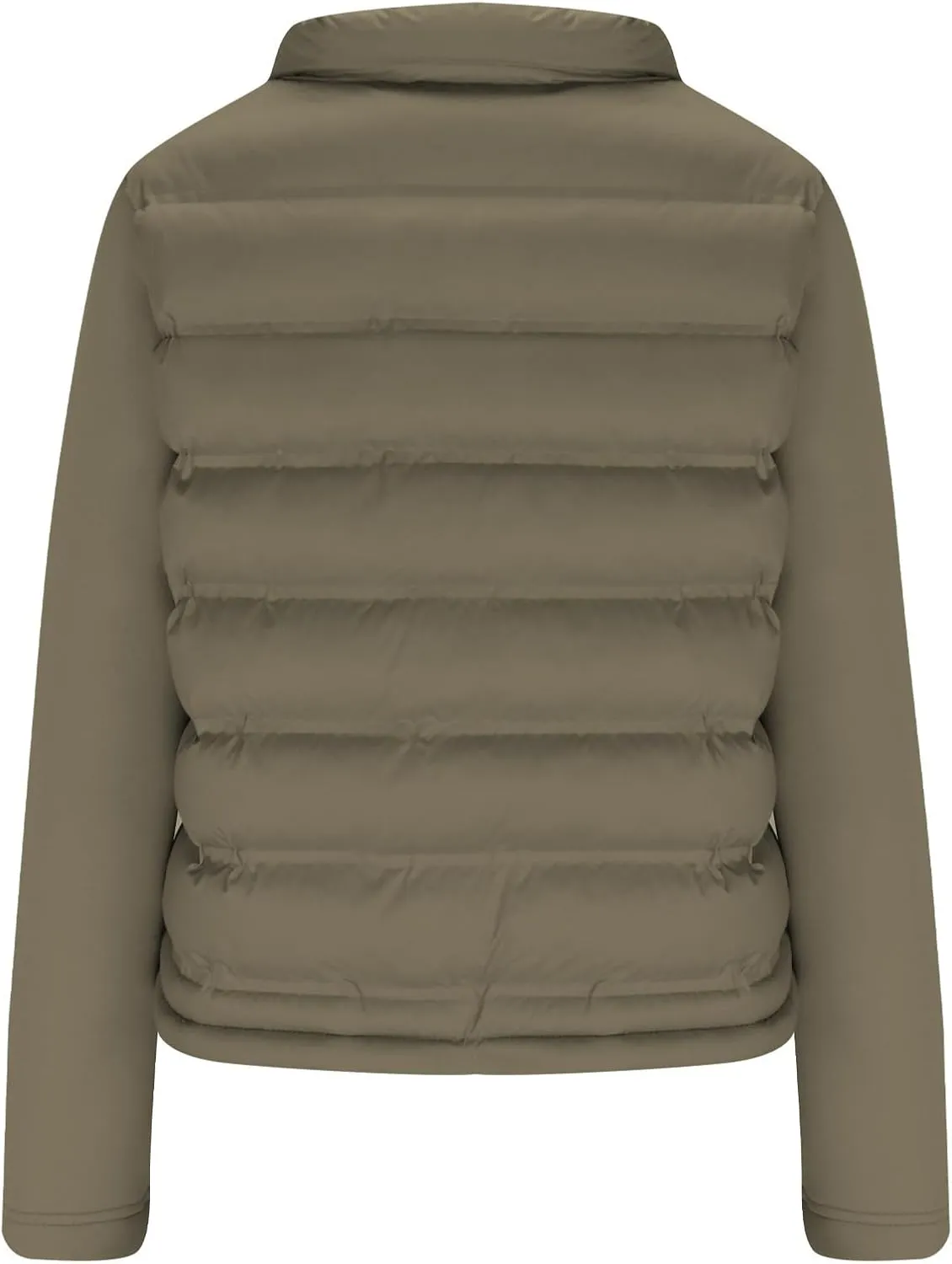 Lightweight Puffer Jacket for Women 2024 Down Oversized Coats Warm Winter Outwear Padded Quilted Overcoat Trendy
