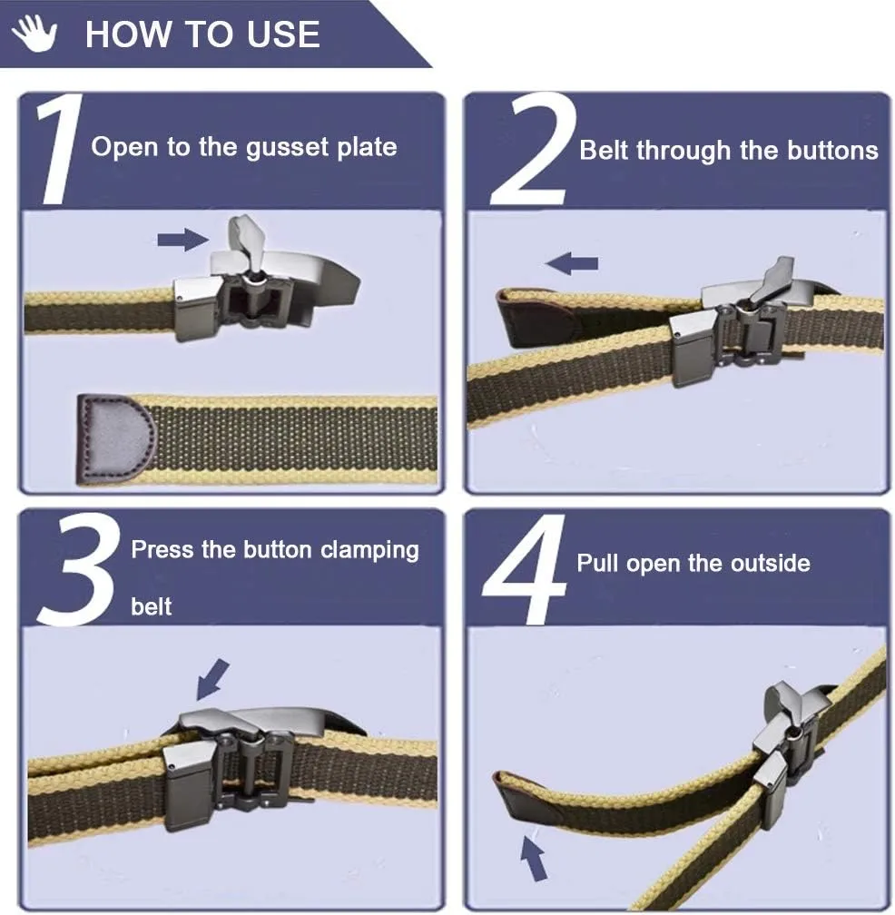 LKMY Men Blet Nylon Canvas Breathable Military Tactical,Men Waist Belt With Zinc Alloy Skull Buckle
