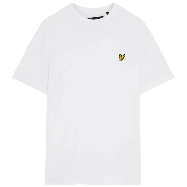 Lyle and Scott Mens Plain T Shirt White