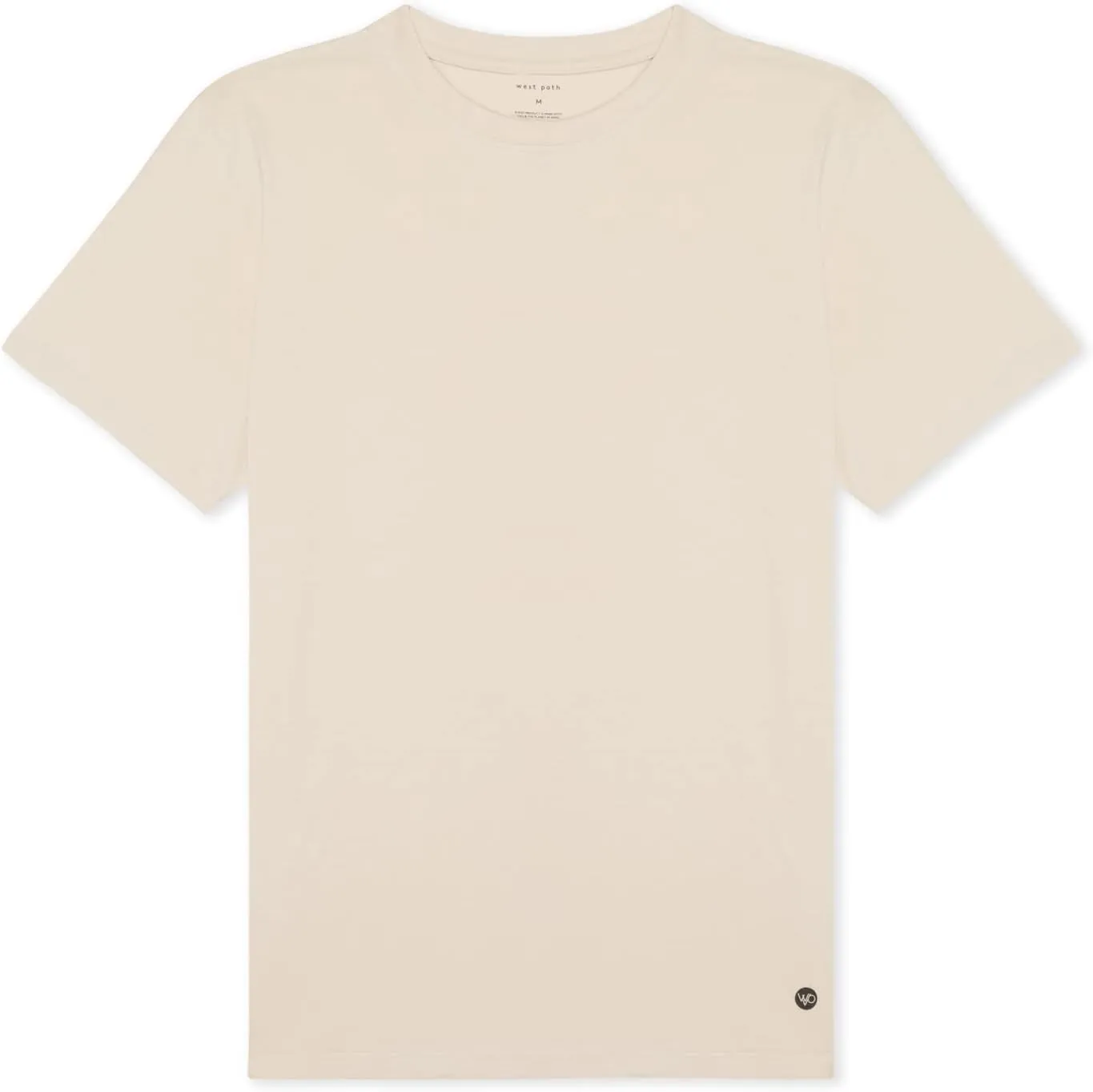 Men's 100% Organic Cotton T-Shirt - Fair Trade Certified Cotton Shirts for Men - Plain Color T-Shirt