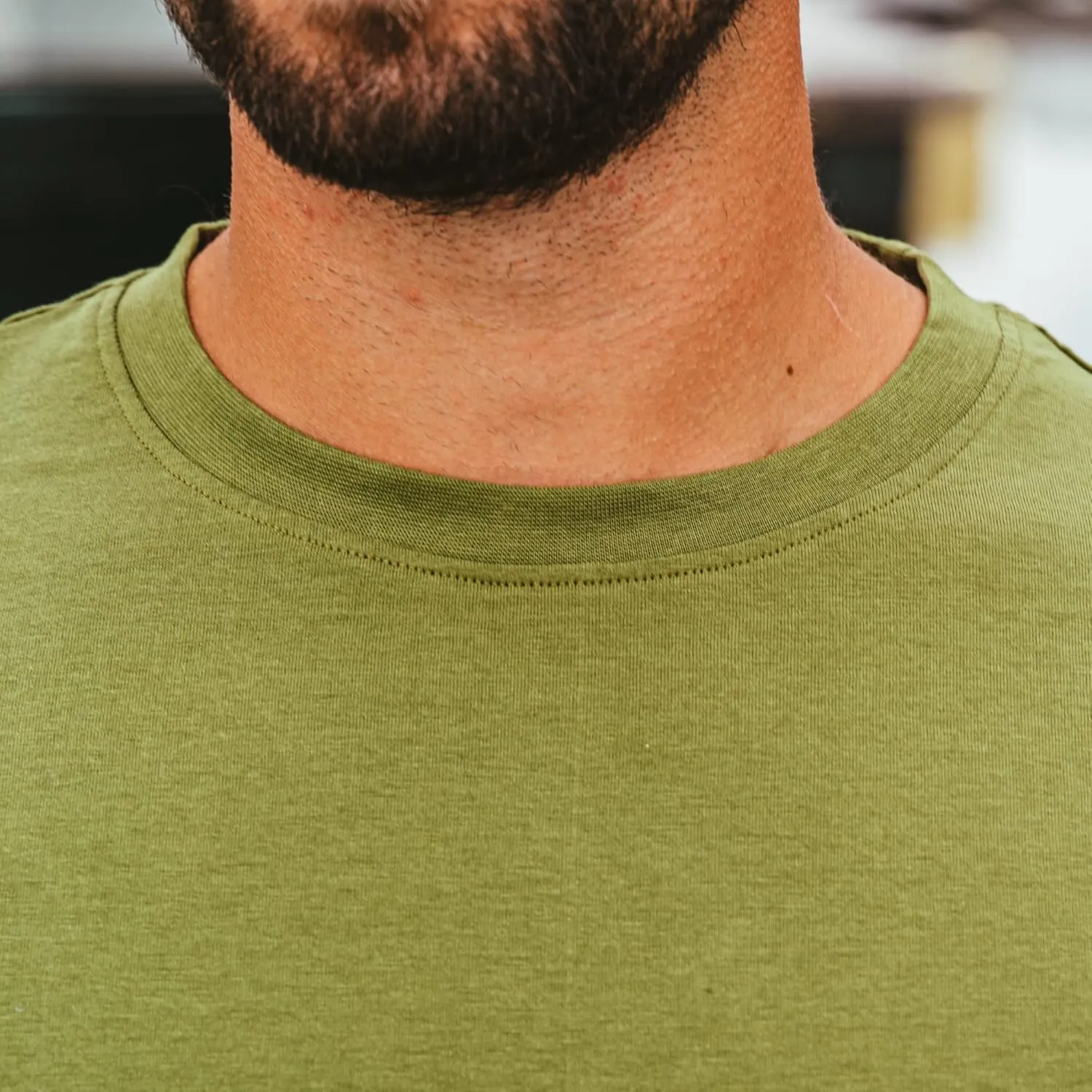 Men's 100% Organic Cotton T-Shirt - Fair Trade Certified Cotton Shirts for Men - Plain Color T-Shirt
