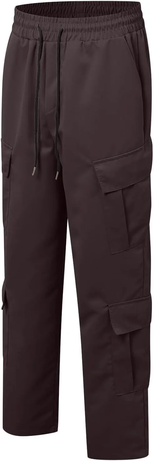 Men's Military Cargo Tactical Pants Lightweight Cotton Stretchy Trousers Outdoor Work Combat Outdoor Hiking Pants